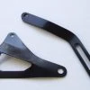 Mustang Auto Parts ALTERNATOR BRACKETS BLACK TO SUIT 289/302