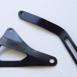 Mustang Auto Parts ALTERNATOR BRACKETS BLACK TO SUIT 289/302