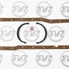 Mustang Auto Parts Mustang SUMP GASKET 289/302 WINDSOR CORK