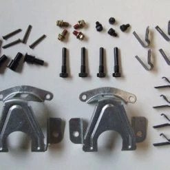 Mustang Auto Parts DISC BRAKE HARDWARE KIT DELUXE 1968-1973 MUSTANG & XW-XB FALCON