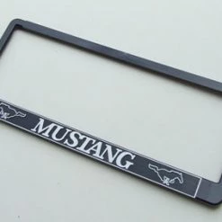 Mustang Auto Parts LICENSE PLATE FRAME MUSTANG