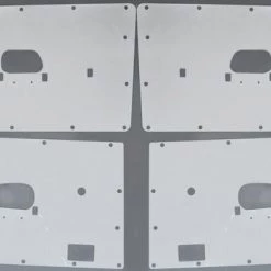 Mustang Auto Parts DOOR TRIM WATERSHIELDS XT-XY