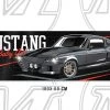 Mustang Auto Parts 67 FASTBACK FLAG