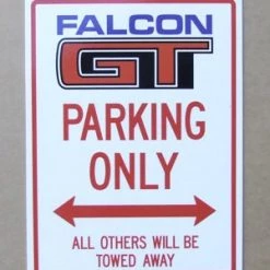 Mustang Auto Parts PARKING SIGN FALCON GT