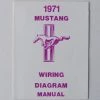 Mustang Auto Parts WIRING DIAGRAM 1971 Mustang