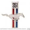 Mustang Auto Parts RUNNING HORSE WITH 351