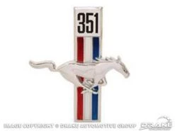 Mustang Auto Parts RUNNING HORSE WITH 351