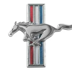 Mustang Auto Parts RUNNING HORSE PLAIN LH Mustang