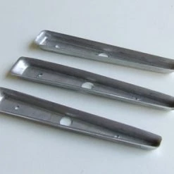 Mustang Auto Parts STEERING WHEEL PAD INSERTS XA-XB MUSTANG 1970-1973 ALUMINIUM