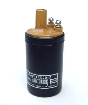 Mustang Auto Parts Mustang COIL YELLOW TOP 3 Mustang Auto Parts Mustang COIL YELLOW TOP