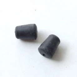 Mustang Auto Parts SUNVISOR TIPS 1967-1973 BLACK Mustang