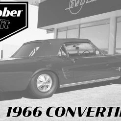 Mustang Auto Parts COMPLETE RUBBER KIT 1966 CONVERTIBLE Mustang