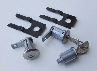 Mustang Auto Parts DOOR & IGNITION BARRELS 1964-1966 3 Mustang Auto Parts DOOR & IGNITION BARRELS 1964-1966