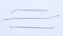 Mustang Auto Parts DOOR LOCK RODS 1965-1966 RH