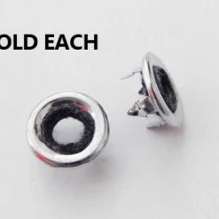 Mustang Auto Parts Mustang DOOR KNOB SURROUND STAINLESS STEEL 1969-1973 DELUXE & XW-XB FAIRMONT & GT