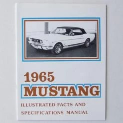 Mustang Auto Parts Mustang FACTS BOOK 1965