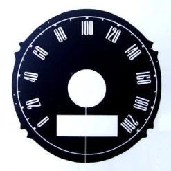 Mustang Auto Parts SPEEDO DECAL KMS 1967 120 MPH