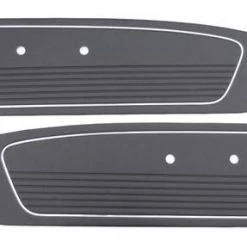 Mustang Auto Parts DOOR TRIMS STANDARD 1966 BLACK