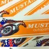 Mustang Auto Parts Mustang DECAL MAP DEALER STYLE REFLECTIVE