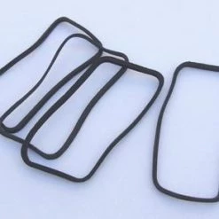 Mustang Auto Parts QUARTER ORNAMENT PADS 1967