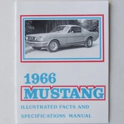 Mustang Auto Parts FACTS BOOK 1966
