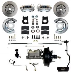 Mustang Auto Parts DISC BRAKE CONVERSION KIT 1967-1969 AUTOMATIC TRANSMISSION Mustang