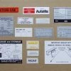 Mustang Auto Parts DECAL KIT 1969 2 Mustang Auto Parts DECAL KIT 1969