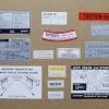Mustang Auto Parts DECAL KIT 1968 Mustang
