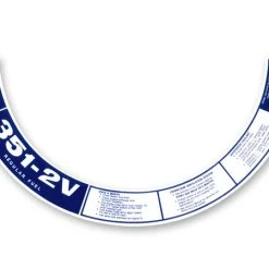 Mustang Auto Parts AIR CLEANER DECAL 351-2V REGULAR FUEL 1972-1973 Mustang