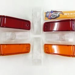 Mustang Auto Parts TAIL LIGHT LENS KIT XY 8PC Falcon