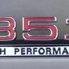 Mustang Auto Parts 351 HIGH PERFORMANCE BADGE XW GT Falcon