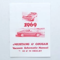 Mustang Auto Parts VACUUM SCHEMATIC 1969