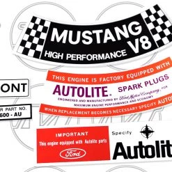 Mustang Auto Parts AIR CLEANER DECAL XR
