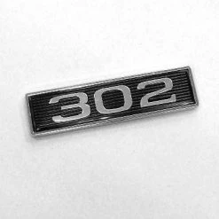 Mustang Auto Parts Mustang SHAKER SCOOP BADGE 302 Stickon