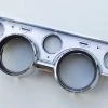 Mustang Auto Parts INSTRUMENT BEZEL 1967 DELUXE ALUMINIUM