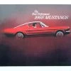 Mustang Auto Parts SALES BROCHURE 1965