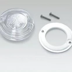 Mustang Auto Parts PARK LIGHT LENS CLEAR 1967-1968 Mustang