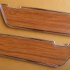 Mustang Auto Parts Mustang DOOR PANEL INSERT TEAK 1969-1970