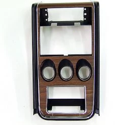 Mustang Auto Parts DASH TRIM CENTRE 1971-1973 WOODGRAIN & GAUGES
