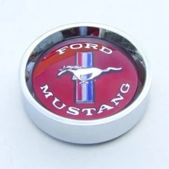 Mustang Auto Parts STYLE STEEL WHEEL RED CENTRE
