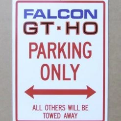 Mustang Auto Parts PARKING SIGN HO Falcon