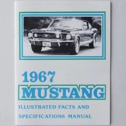 Mustang Auto Parts FACTS BOOK 1967 Mustang