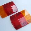 Mustang Auto Parts Mustang TAIL LIGHT LENS 1965-1966 WITH AMBER TURN LENS