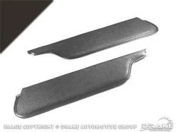 Mustang Auto Parts SUNVISORS 1964-1966 COUPE/FASTBACK BLACK