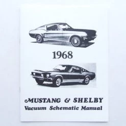 Mustang Auto Parts VACUUM SCHEMATIC 1968