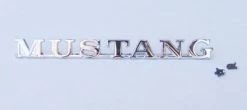 Mustang Auto Parts FENDER SCRIPT MUSTANG 1965-1966