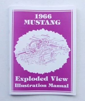 Mustang Auto Parts EXPLODED VIEW 1966 Mustang 3 Mustang Auto Parts EXPLODED VIEW 1966 Mustang