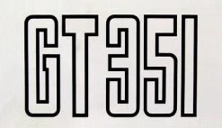 Mustang Auto Parts 351 GT DECAL GUARDS ONLY XB Falcon