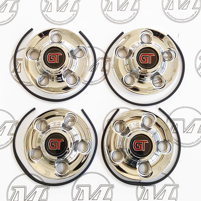 Mustang Auto Parts New Products HUB CAP SET XA GT (SKULL) 3 Mustang Auto Parts New Products HUB CAP SET XA GT (SKULL)