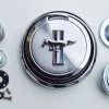 Mustang Auto Parts FUEL CAP MUSTANG 1970 DELUXE POP OPEN